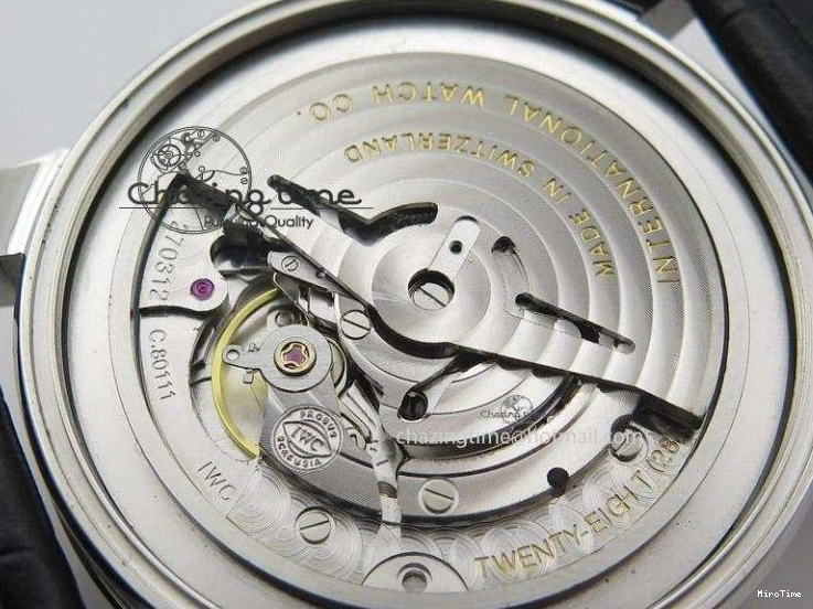 MIROTIME 0316 Affordable Ingeniuer St.Laurens SS Brown Dial MK 1:1 Best Edition On Black Leather Strap A 7365